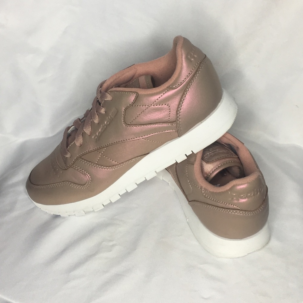 Reebok Classic Leather Pearlized Rose Gold